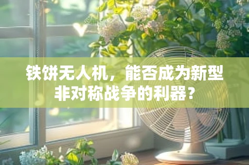 铁饼无人机，能否成为新型非对称战争的利器？